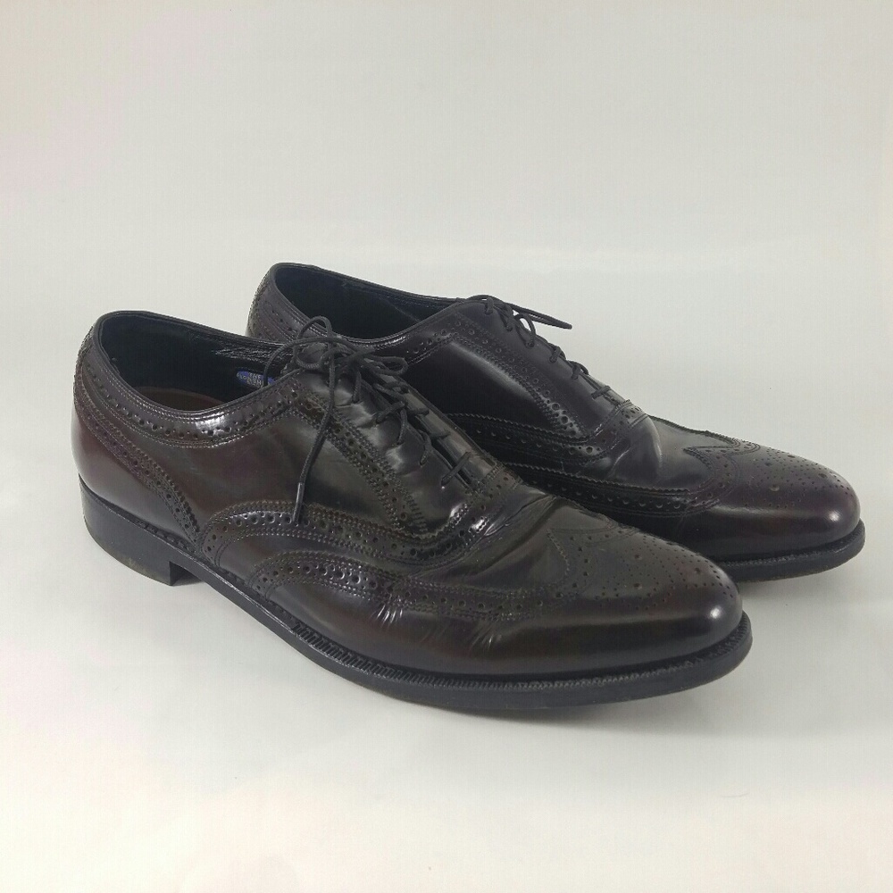 Florsheim Mens Lexington Leather Wingtip sz10.5
